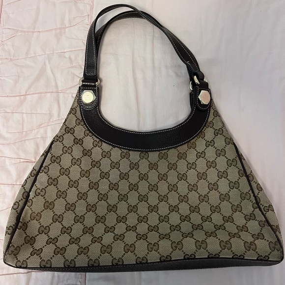 Authentic Gucci Monogram Hobo - Picture 3 of 7